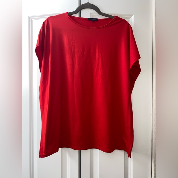 Red Tunic Top - Picture 1 of 3
